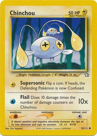 Chinchou (55/111) [Neo Genesis Unlimited] | Dragon's Lair Comics and Fantasy Houston TX