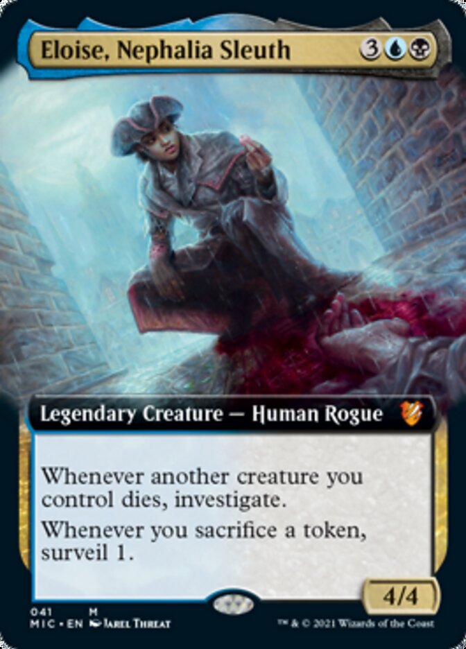 Eloise, Nephalia Sleuth (Extended Art) [Innistrad: Midnight Hunt Commander] | Dragon's Lair Comics and Fantasy Houston TX
