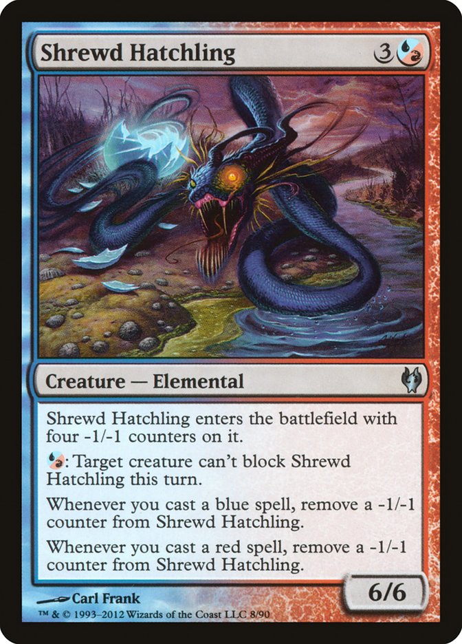 Shrewd Hatchling [Duel Decks: Izzet vs. Golgari] | Dragon's Lair Comics and Fantasy Houston TX