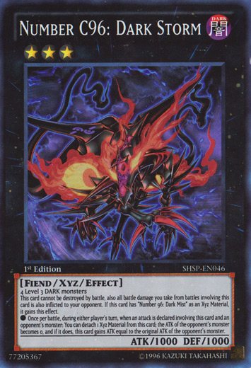 Number C96: Dark Storm [SHSP-EN046] Super Rare | Dragon's Lair Comics and Fantasy Houston TX