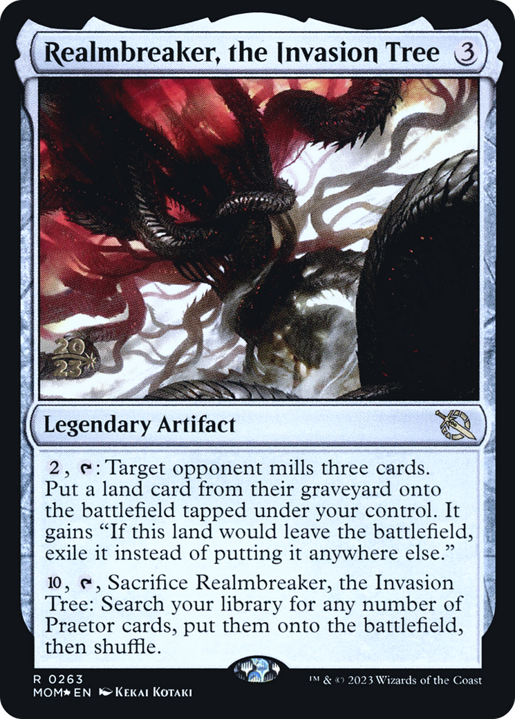 Realmbreaker, the Invasion Tree [March of the Machine Prerelease Promos] | Dragon's Lair Comics and Fantasy Houston TX