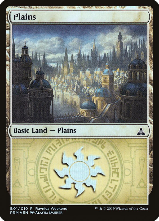 Plains (B01) [Ravnica Allegiance Guild Kit] | Dragon's Lair Comics and Fantasy Houston TX