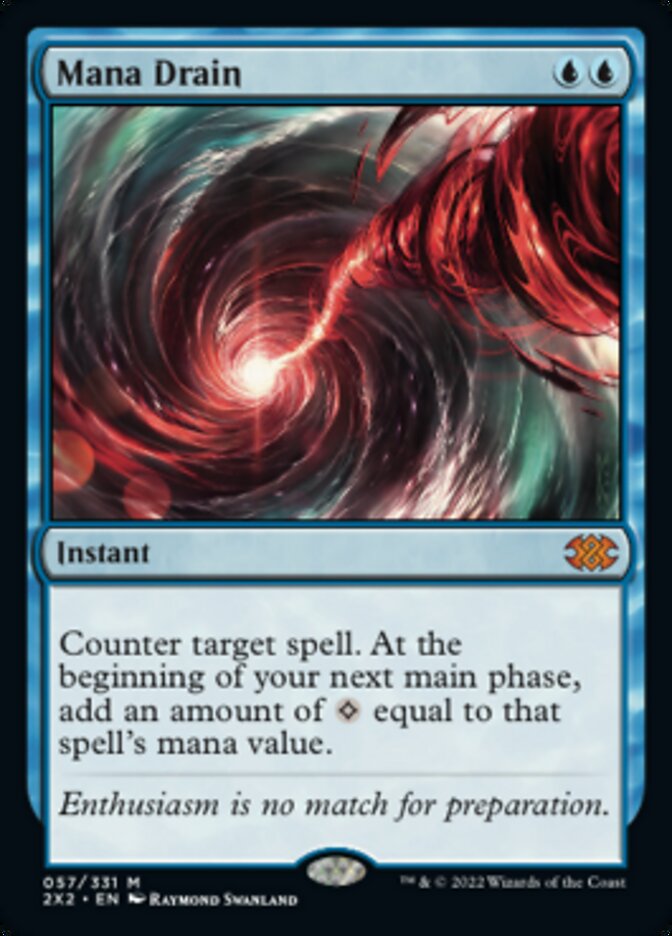 Mana Drain [Double Masters 2022] | Dragon's Lair Comics and Fantasy Houston TX