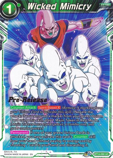 Wicked Mimicry (BT14-090) [Cross Spirits Prerelease Promos] | Dragon's Lair Comics and Fantasy Houston TX