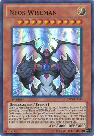Neos Wiseman [LCGX-EN040] Ultra Rare | Dragon's Lair Comics and Fantasy Houston TX