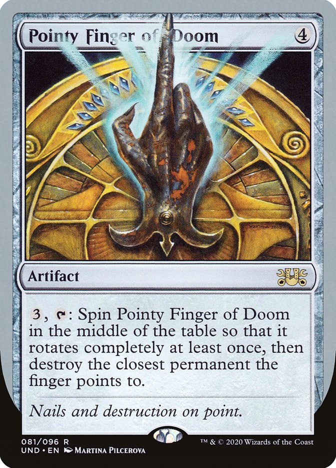 Pointy Finger of Doom [Unsanctioned] | Dragon's Lair Comics and Fantasy Houston TX