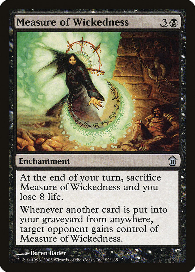 Measure of Wickedness [Saviors of Kamigawa] | Dragon's Lair Comics and Fantasy Houston TX