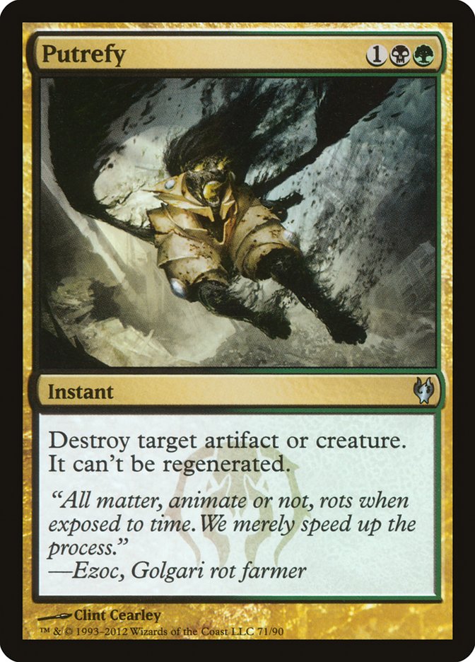 Putrefy [Duel Decks: Izzet vs. Golgari] | Dragon's Lair Comics and Fantasy Houston TX