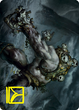 Skull Skaab Art Card (Gold-Stamped Signature) [Innistrad: Crimson Vow Art Series] | Dragon's Lair Comics and Fantasy Houston TX