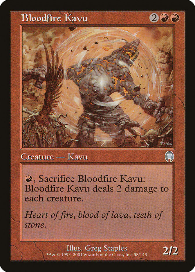 Bloodfire Kavu [Apocalypse] | Dragon's Lair Comics and Fantasy Houston TX