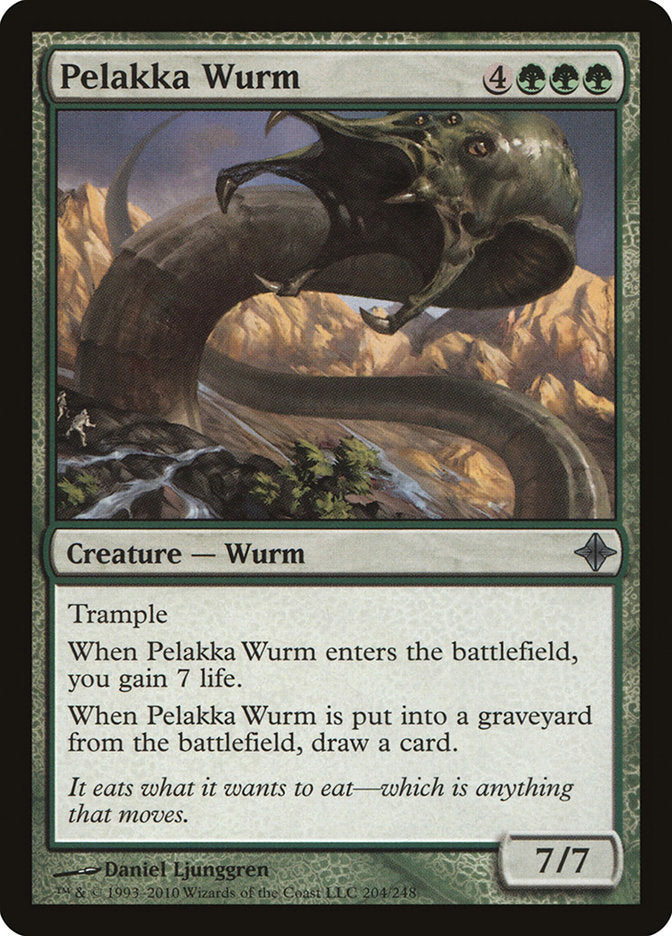 Pelakka Wurm [Rise of the Eldrazi] | Dragon's Lair Comics and Fantasy Houston TX