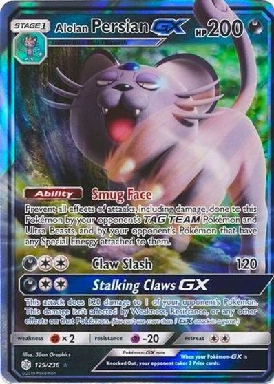 Alolan Persian GX | Dragon's Lair Comics and Fantasy Houston TX