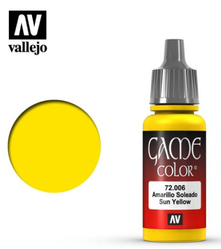 Vallejo Sun Yellow Game Color | Dragon's Lair Comics and Fantasy Houston TX
