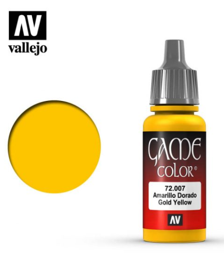 Vallejo Gold Yellow Game Color | Dragon's Lair Comics and Fantasy Houston TX
