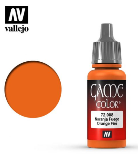 Vallejo Orange Fire Game Color | Dragon's Lair Comics and Fantasy Houston TX