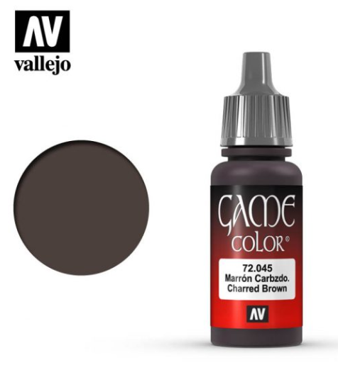 Vallejo Charred Brown Game Color | Dragon's Lair Comics and Fantasy Houston TX