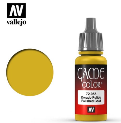 Vallejo Polished Gold Game Color | Dragon's Lair Comics and Fantasy Houston TX