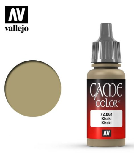 Vallejo Khaki Game Color | Dragon's Lair Comics and Fantasy Houston TX