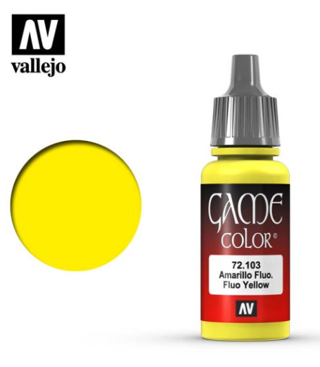 Vallejo Fluorescent Yellow Game Color | Dragon's Lair Comics and Fantasy Houston TX