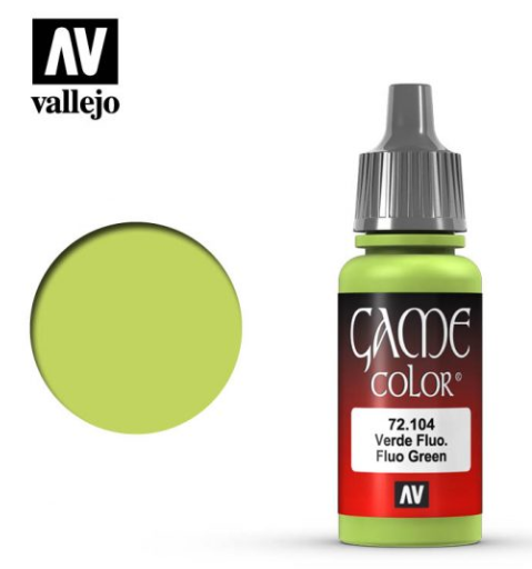 Vallejo Fluorescent Green Game Color | Dragon's Lair Comics and Fantasy Houston TX