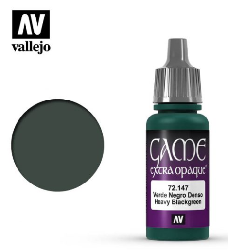 Vallejo Heavy Black Green Game Color | Dragon's Lair Comics and Fantasy Houston TX