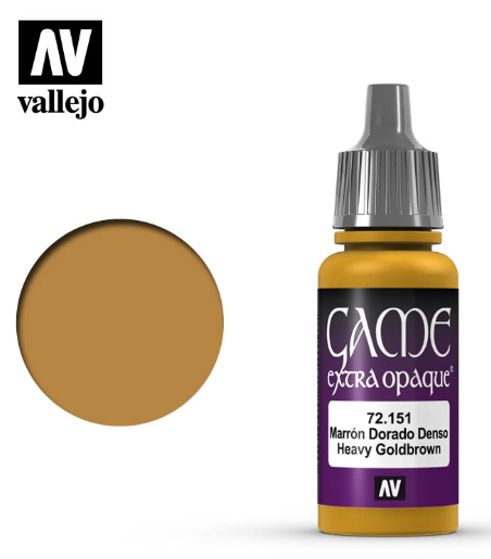 Vallejo Heavy Gold Brown Game Color | Dragon's Lair Comics and Fantasy Houston TX