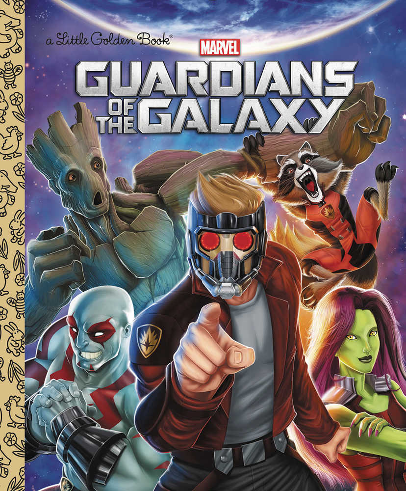 GUARDIANS OF GALAXY LITTLE GOLDEN BOOK | Odin's Place
