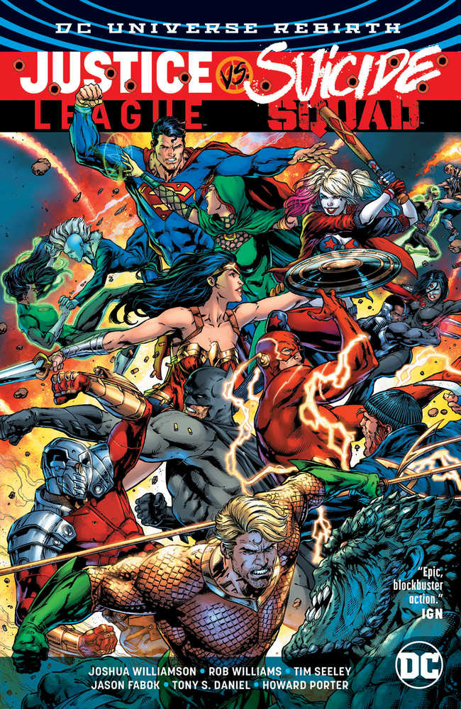 Justice League vs Suicide Squad Hardcover (Rebirth) | Dragon's Lair Comics and Fantasy Houston TX