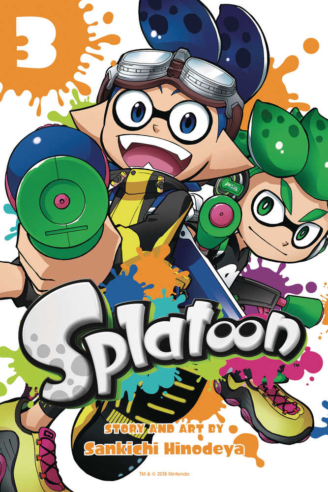 SPLATOON MANGA GN VOL 3 | Dragon's Lair Comics and Fantasy Houston TX