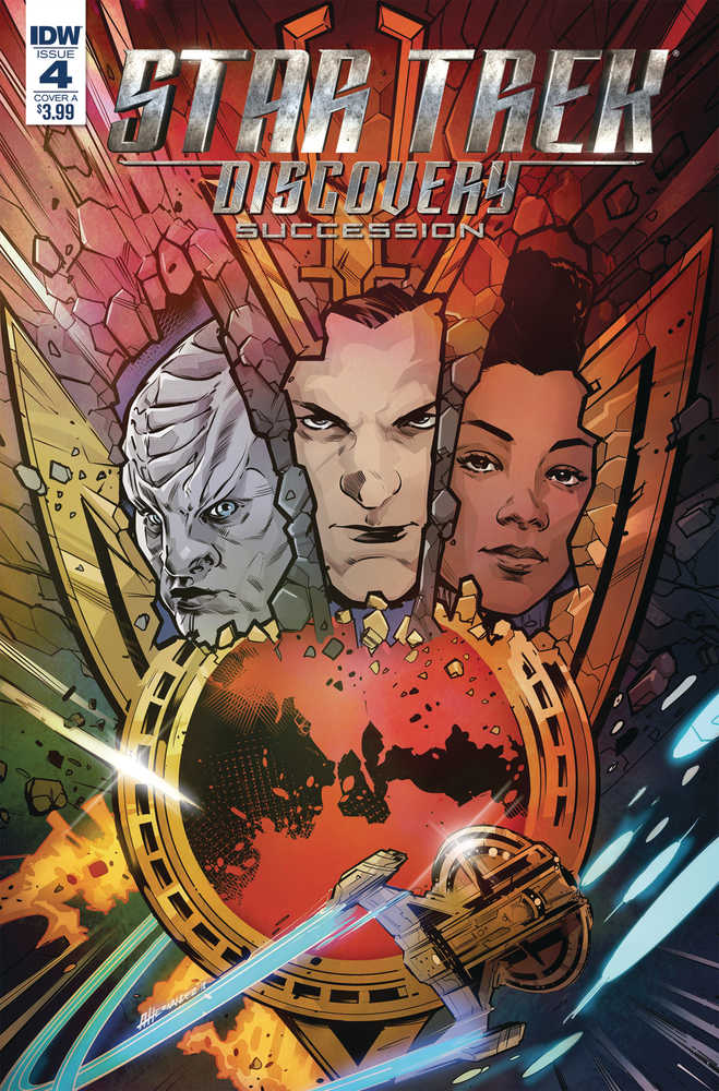 Star Trek Discovery Succession #4 Cover A Hernandez | Dragon's Lair Comics and Fantasy Houston TX