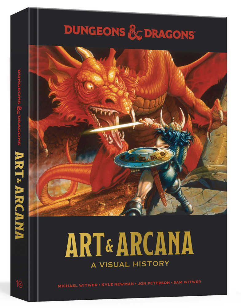 Dungeons & Dragons Art And Arcana Visual Hist Hardcover  | Dragon's Lair Comics and Fantasy Houston TX