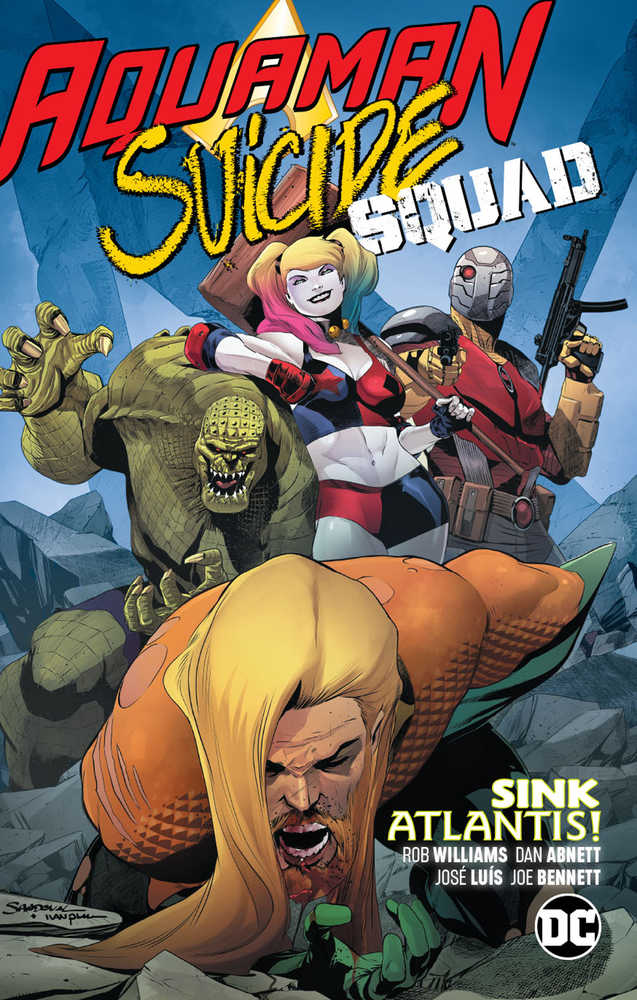 AQUAMAN SUICIDE SQUAD SINK ATLANTIS TP | Dragon's Lair Comics and Fantasy Houston TX
