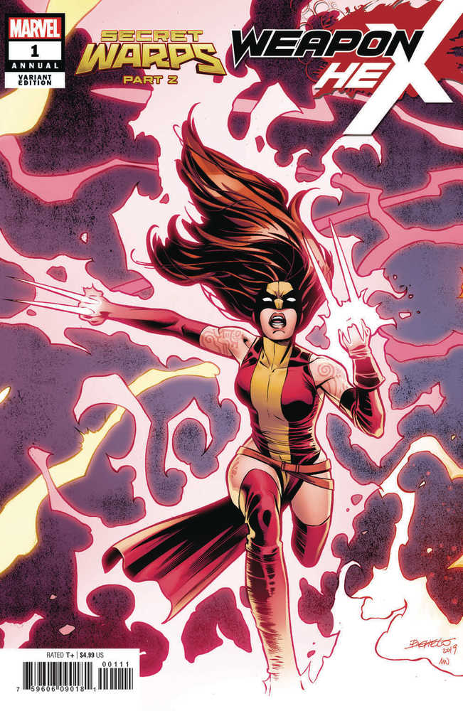 Secret Warps Weapon Hex Annual #1 Pacheco Connecting Variant | Dragon's Lair Comics and Fantasy Houston TX