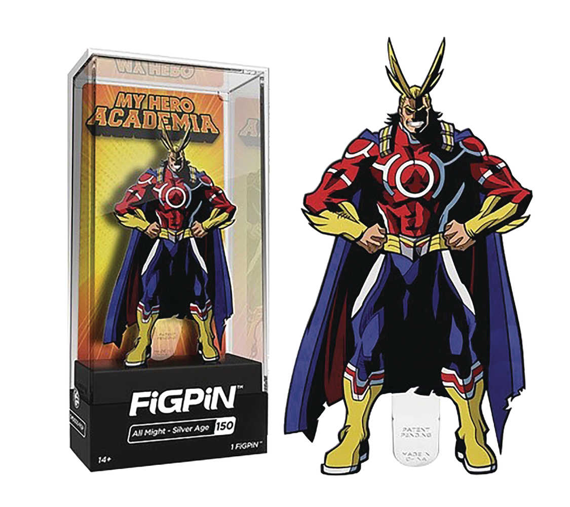 FIGPIN MY HERO ACADEMIA ALL MIGHT SILVER AGE PIN | Odin's Place