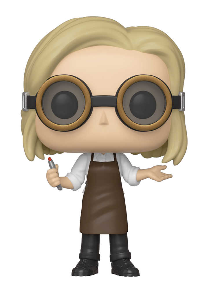 Pop TV Doctor Who 13th Doctor W/Googles Vinyl Figure | Odin's Place