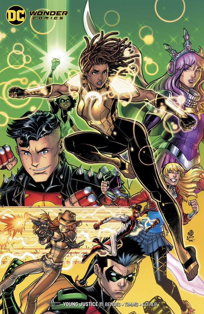 YOUNG JUSTICE #11 CARD STOCK VAR ED | Odin's Place