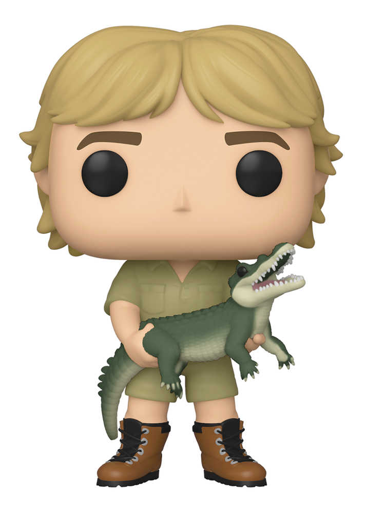 Pop TV Crocodile Hunter Steve Irwin Vinyl Figure | Dragon's Lair Comics and Fantasy Houston TX