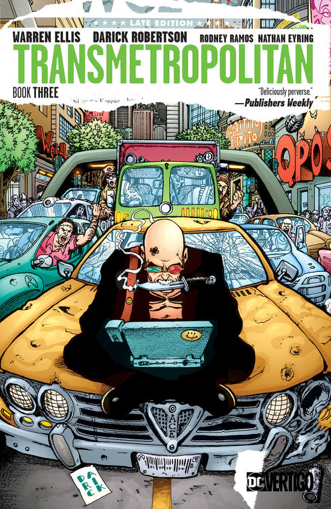 Transmetropolitan TPB Book 03 (Mature) | Dragon's Lair Comics and Fantasy Houston TX