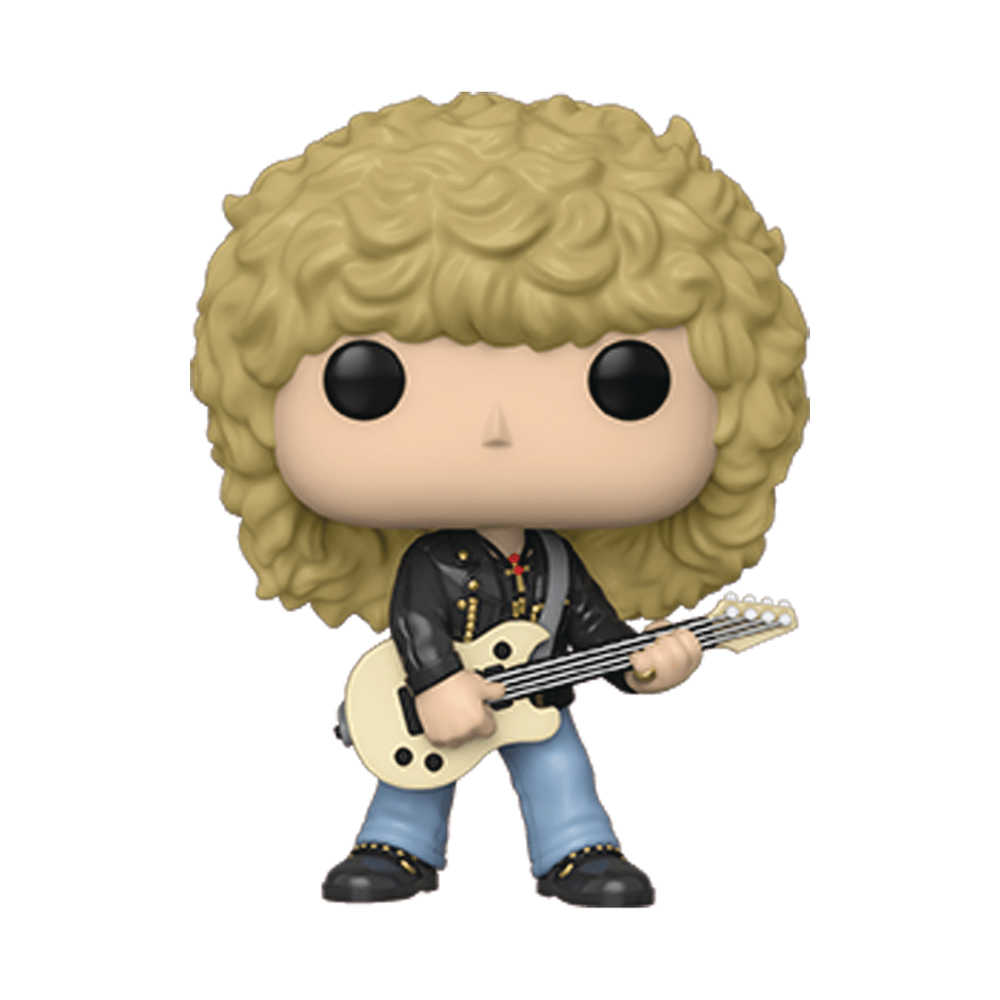 Pop Rocks Def Leppard Rick Savage Vinyl Figure | Odin's Place