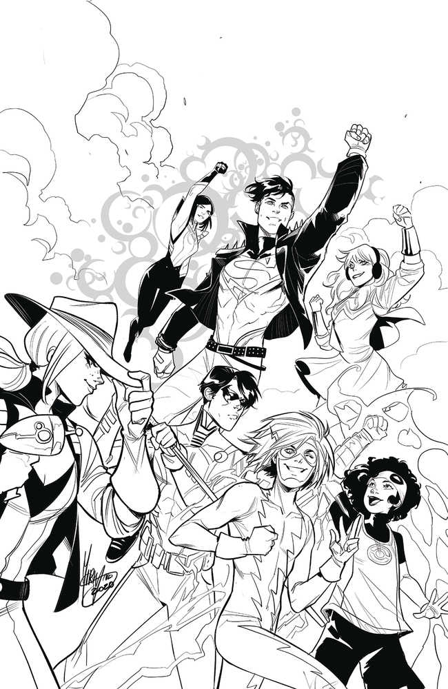 YOUNG JUSTICE #17 MIRKA  ANDOLFO VAR ED | Dragon's Lair Comics and Fantasy Houston TX