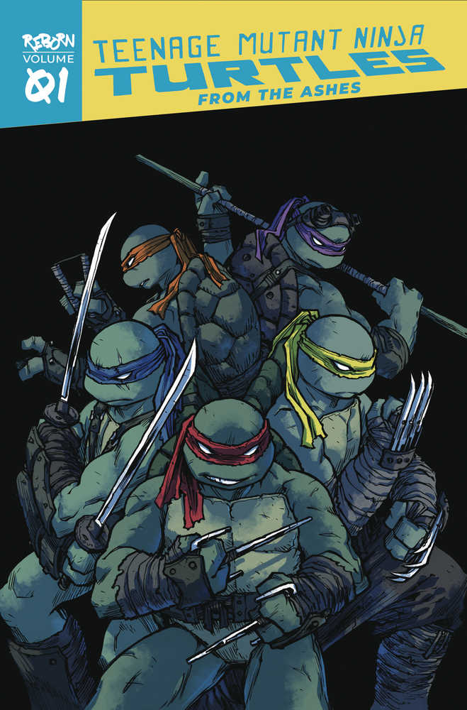 Teenage Mutant Ninja Turtles Reborn TPB Volume 01 From The Ashes | Dragon's Lair Comics and Fantasy Houston TX