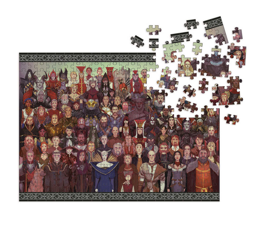 Dragon Age Cast Of Thousands 1000 Pc Deluxe Puzzle | Dragon's Lair Comics and Fantasy Houston TX