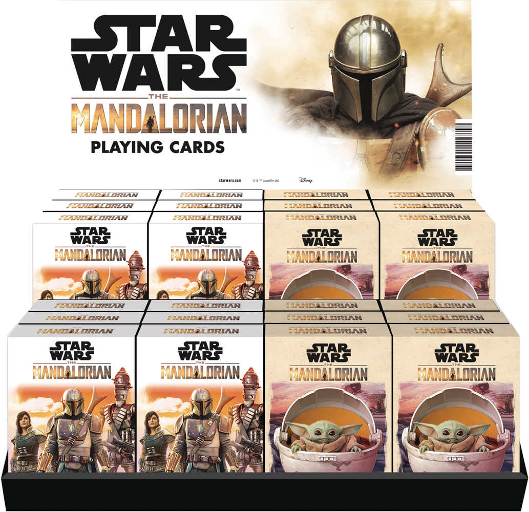STAR WARS THE MANDALORIAN PLAYING CARD 24PC DS | Odin's Place