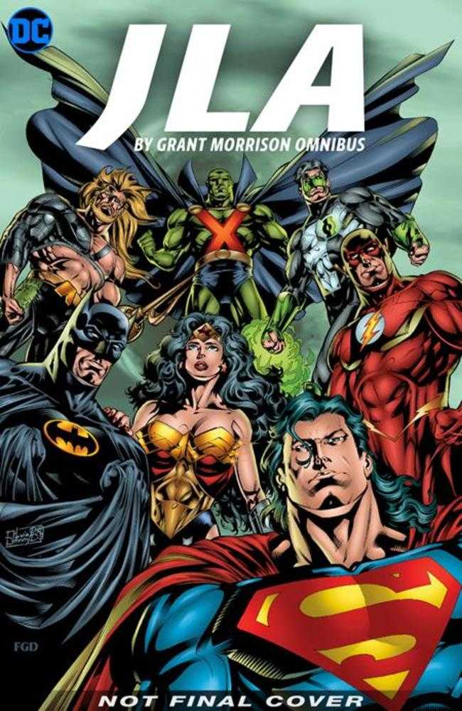 JLA By Grant Morrison Omnibus Hardcover | Dragon's Lair Comics and Fantasy Houston TX