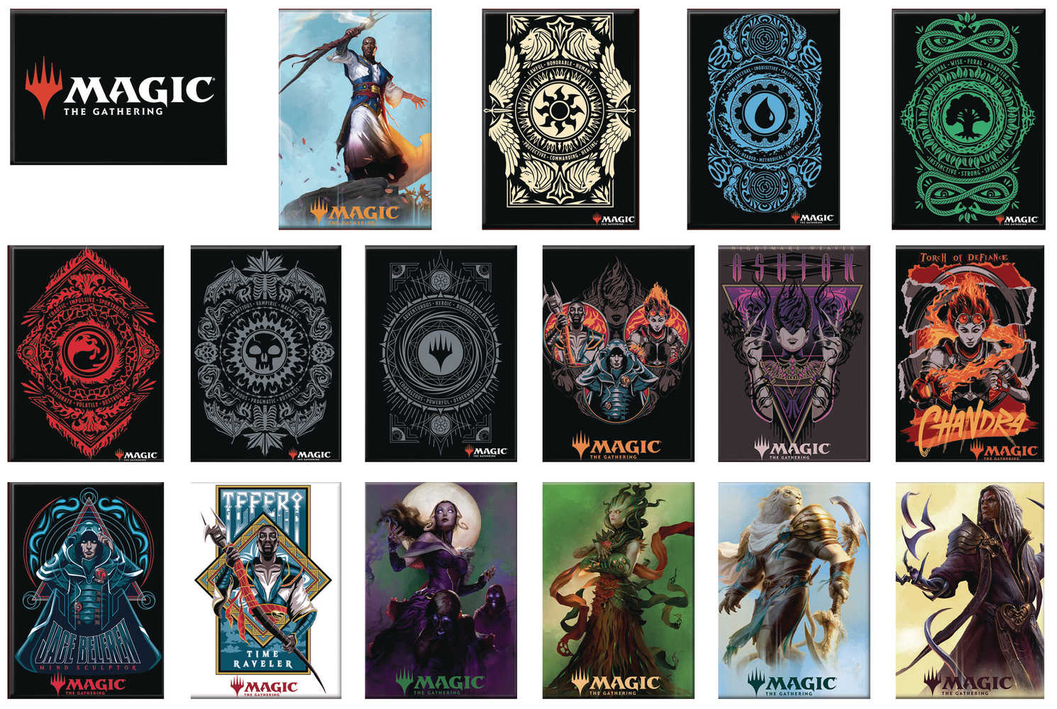 MAGIC THE GATHERING 48PC MAGNET ASST 0 | Odin's Place