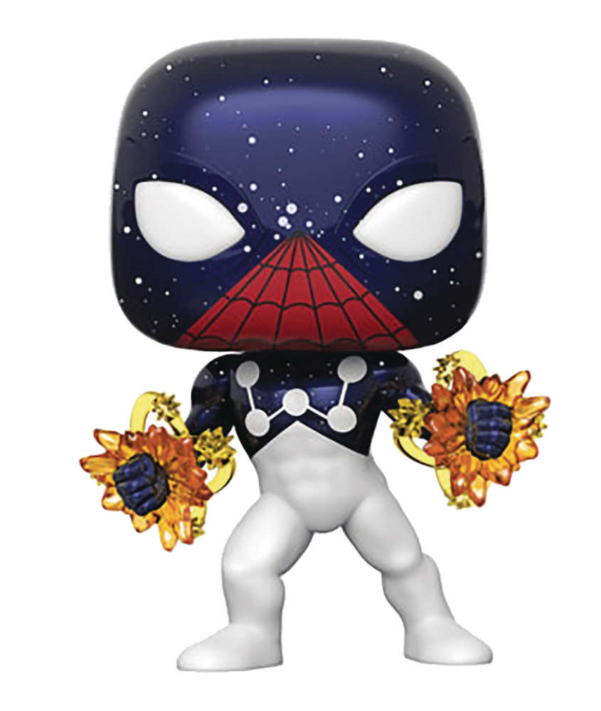 POP SPIDER-MAN CAPTAIN UNIVERSE VINYL FIG 0 | Odin's Place