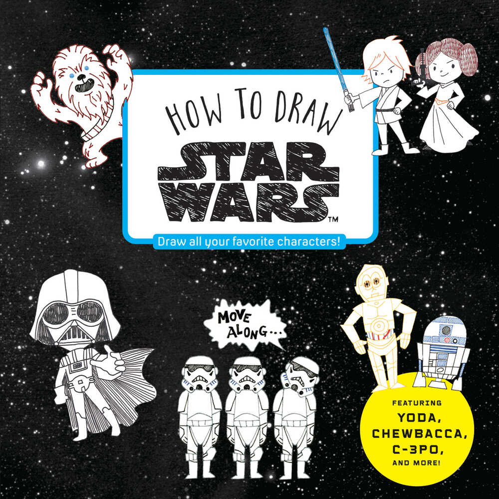 How To Draw Star Wars Softcover  | Dragon's Lair Comics and Fantasy Houston TX