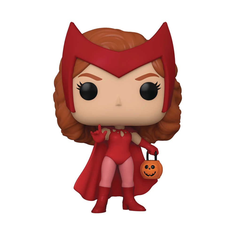 Pop Wandavision Halloween Wanda Vinyl Figure | Odin's Place