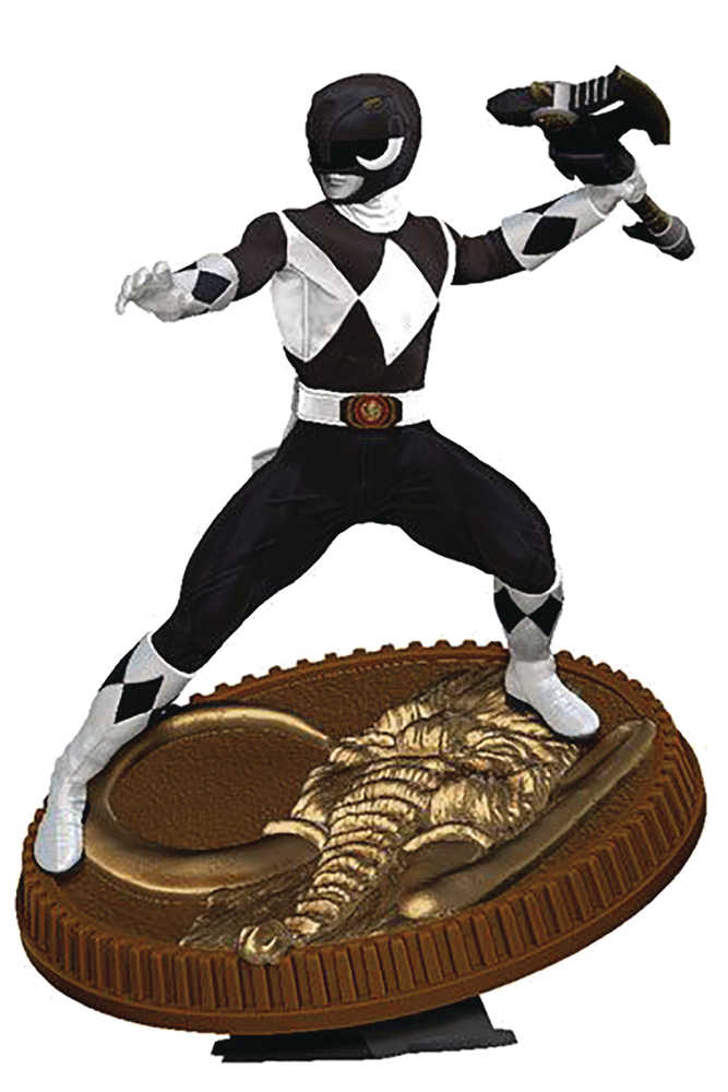Power Rangers Black Ranger 1:8 Scale PVC Statue | Odin's Place