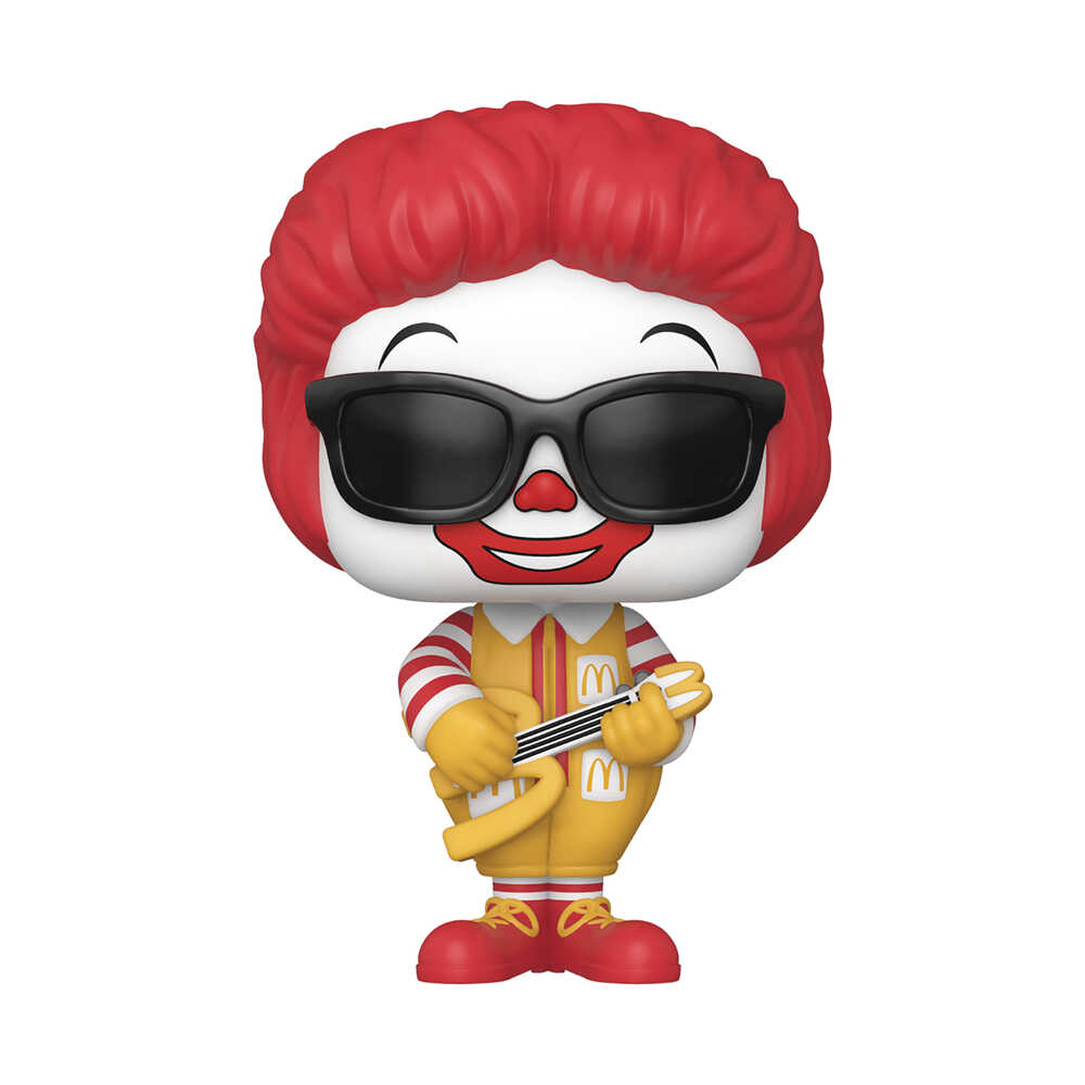 Pop Ad Icons Mcdonalds Rock Out Ronald Vinyl Figure | Odin's Place